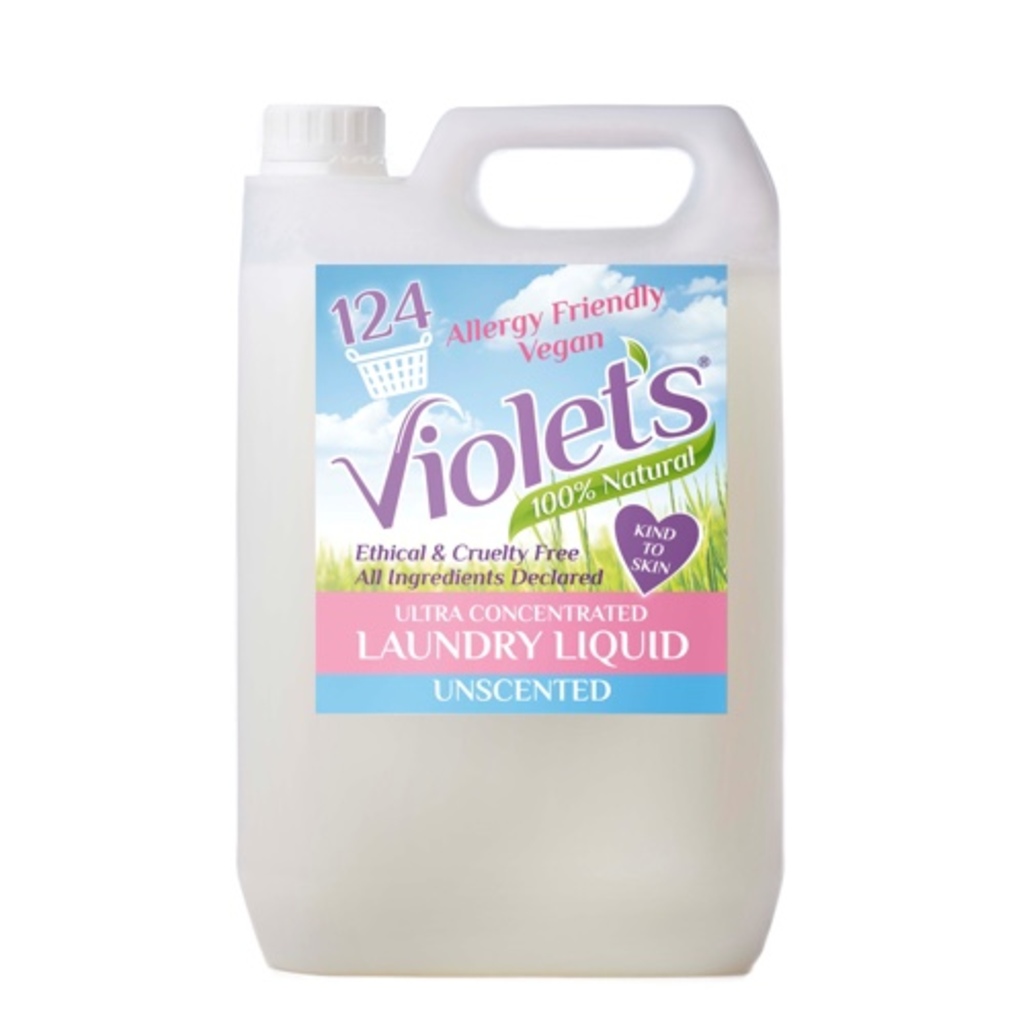 Violet's natural unscented laundry liquid for Eczema — Allergy Best Buys