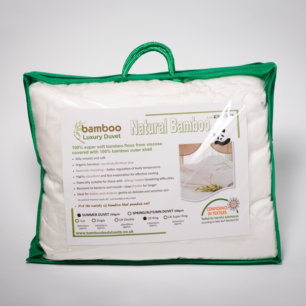 Anti allergy bamboo duvets & anti allergy bamboo mattress toppers